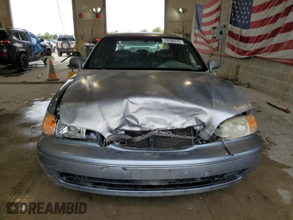 1998 Acura RL Premium with VIN JH4KA965XWC012742, listed as a Copart auction lot 73298574 with 0 mi miles and Salvage Title. Bid and sale history available at carsss.com. Image 5.