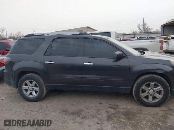 2014 GMC Acadia SLE with VIN 1GKKRNED5EJ352567, listed as a IAAI auction lot 41352454 with 196,140 mi miles and . Bid and sale history available at carsss.com. Image 13.