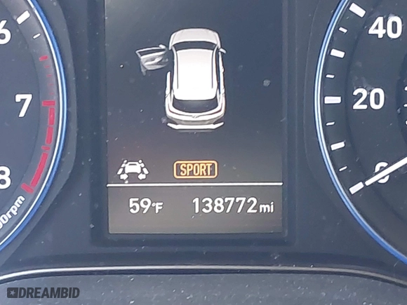2018 Hyundai Kona Ultimate with VIN KM8K5CA50JU118013, listed as a IAAI auction lot 41863926 with 138,772 mi miles. Bid and sale history available at carsss.com. Image 15.