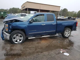 2015 Chevrolet Silverado 1500 LTZ with VIN 1GCVKSEC2FZ325719, listed as a Copart auction lot 79193314 with 0 mi miles and Salvage Title. Bid and sale history available at carsss.com. Image 1.