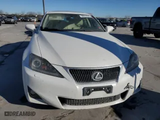 2011 Lexus IS 350 with VIN JTHBE5C28B5026712, listed as a Copart auction lot 89072505 with 92,776 mi miles and Salvage Title. Bid and sale history available at carsss.com. Image 5.