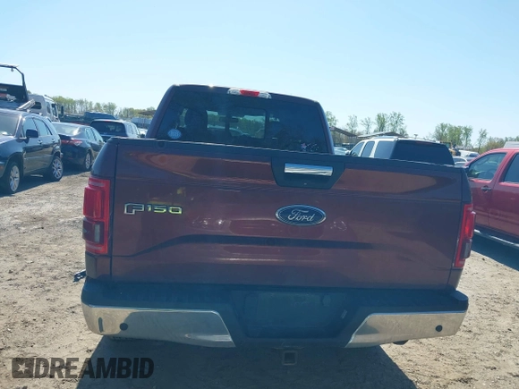 2015 Ford F-150 XLT with VIN 1FTEX1EP1FFC04227, listed as a IAAI auction lot 42048985 with 96,179 mi miles. Bid and sale history available at carsss.com. Image 17.