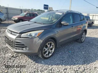 2013 Ford Escape Titanium с VIN 1FMCU0J95DUB90113, выставлен на аукционе Copart как лот 59861075 с пробегом 188 373 миль миль и Списание • Salvage title. История ставок и продаж доступна на DreamBid. Изображение 1.