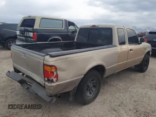 1999 Ford Ranger XL with VIN 1FTYR14V6XPB49132, listed as a Copart auction lot 51238235 with 133,846 mi miles and Salvage Title. Bid and sale history available at carsss.com. Image 3.