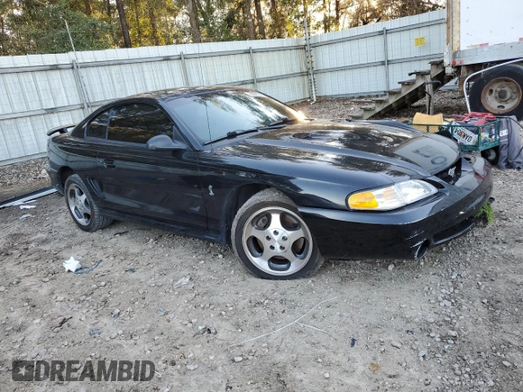 1997 Ford Mustang Cobra with VIN 1FALP47VXVF193303, listed as a Copart auction lot 88025845 with 114,841 mi miles and Salvage Title. Bid and sale history available at carsss.com. Image 4.
