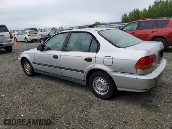 1996 Honda Civic DX z VIN 2HGEJ6521TH548106, wystawiony jako Copart lot #62088455 z przebiegiem 195 790 mil mil oraz Czysty tytuł • Clean title. Historia ofert i sprzedaży dostępna na DreamBid. Obrazek 2.