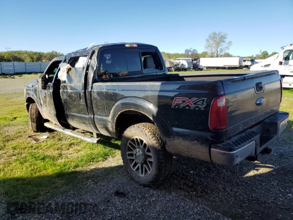 2014 Ford F-350 XLT with VIN 1FT8W3BT2EEA54050, listed as a Copart auction lot 50062505 with 142,252 mi miles and Salvage title. Bid and sale history available at DreamBid. Image 2.