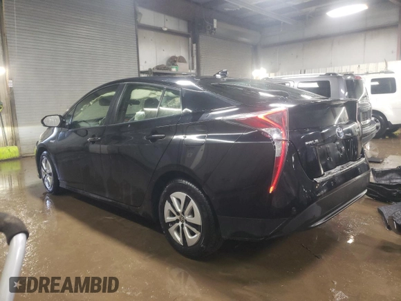 2018 Toyota Prius Two with VIN JTDKARFU3J3549423, listed as a Copart auction lot 46845505 with 82,485 mi miles and Salvage Title. Bid and sale history available at carsss.com. Image 2.