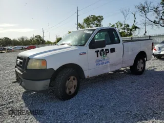 2006 Ford F-150 XL with VIN 1FTRF12206NA92670, listed as a Copart auction lot 62556185 with 127,068 mi miles and Non repairable. Bid and sale history available at DreamBid. Image 1.