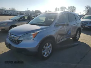 2007 Honda CR-V EX-L z VIN JHLRE38757C082945, wystawiony jako Copart lot #89361885 z przebiegiem 159 510 mil mil oraz Szkoda całkowita • Salvage title. Historia ofert i sprzedaży dostępna na DreamBid. Obrazek 1.