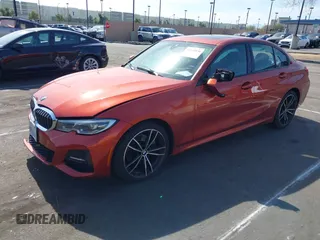 2021 BMW 3 Series 330i with VIN 3MW5R1J02M8B52337, listed as a IAAI auction lot 41610136 with 1 mi miles. Bid and sale history available at carsss.com. Image 19.