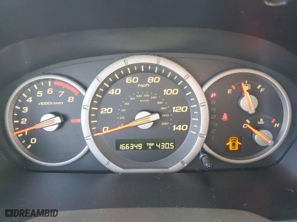 2006 Honda Pilot EX-L with VIN 5FNYF28516B047058, listed as a Copart auction lot 47666375 with 166,349 mi miles and Salvage Title. Bid and sale history available at carsss.com. Image 9.