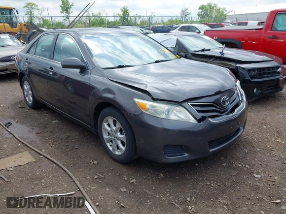 2011 Toyota Camry LE with VIN 4T4BF3EK9BR170891, listed as a IAAI auction lot 42181570 with 189,748 mi miles and . Bid and sale history available at DreamBid. Image 1.
