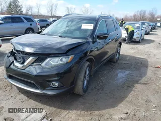 2015 Nissan Rogue SL with VIN 5N1AT2MV6FC787987, listed as a IAAI auction lot 41888650 with 140,600 mi miles. Bid and sale history available at carsss.com. Image 2.