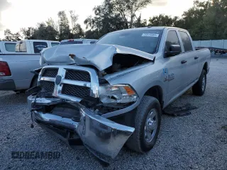 2018 Ram 2500 Tradesman with VIN 3C6UR4CL1JG424439, listed as a Copart auction lot 75015984 with 268,529 mi miles and Salvage title. Bid and sale history available at DreamBid. Image 1.