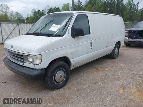 1993 Ford Econoline Cargo with VIN 1FTEE14Y3PHB68451, listed as a IAAI auction lot 41943663 with 306,200 mi miles and . Bid and sale history available at DreamBid. Image 2.