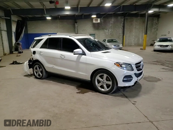 2018 Mercedes-Benz GLE 350 with VIN 4JGDA5HB4JB085041, listed as a Copart auction lot 78014554 with 103,587 mi miles and Salvage title. Bid and sale history available at DreamBid. Image 15.
