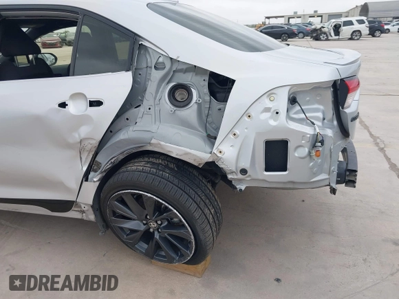 2023 Toyota Corolla SE with VIN JTDS4MCE0P3514662, listed as a IAAI auction lot 41878857 with 52,674 mi miles and . Bid and sale history available at DreamBid. Image 6.