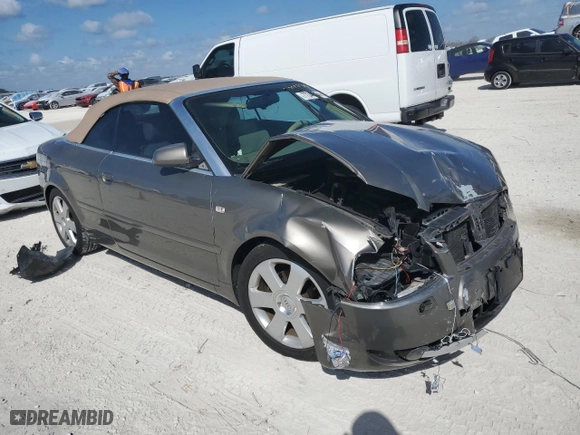 2006 Audi A4 1.8T with VIN WAUAC48H46K009890, listed as a Copart auction lot 77345364 with 117,741 mi miles and Salvage Title. Bid and sale history available at carsss.com. Image 4.