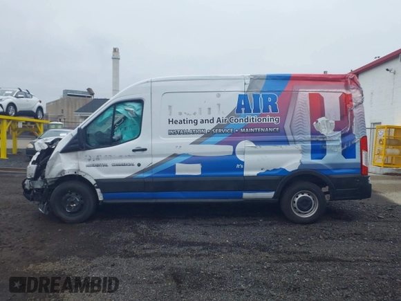 2019 Ford Transit with VIN 1FTYR2CM8KKA85504, listed as a IAAI auction lot 42236458 with Not Provided miles and . Bid and sale history available at DreamBid. Image 14.