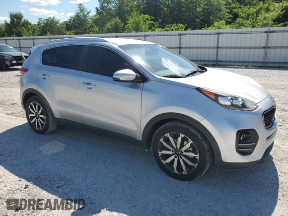 2018 Kia Sportage EX z VIN KNDPN3AC5J7479261, wystawiony jako Copart lot #58618175 z przebiegiem 88 192 mil mil oraz Szkoda całkowita • Salvage title. Historia ofert i sprzedaży dostępna na DreamBid. Obrazek 4.