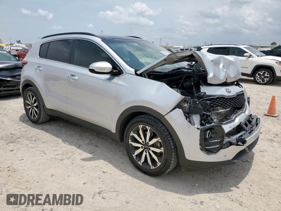 2018 Kia Sportage EX с VIN KNDPN3AC6J7419831, выставлен на аукционе Copart как лот 59212195 с пробегом 66 485 миль миль и Списание • Salvage title. История ставок и продаж доступна на DreamBid. Изображение 4.