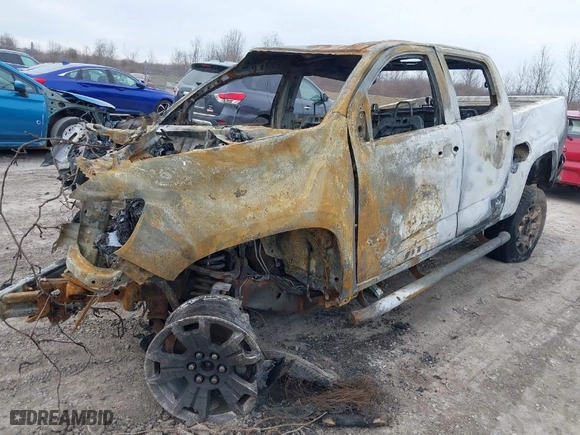 2018 Chevrolet Colorado 4WD LT with VIN 1GCGTCEN3J1262098, listed as a IAAI auction lot 41831593 with 50,084 mi miles. Bid and sale history available at carsss.com. Image 2.