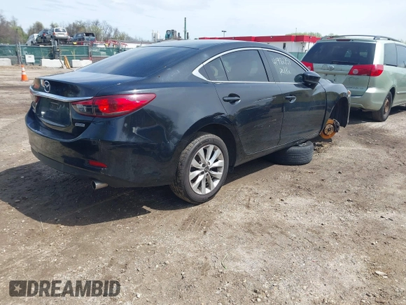 2017 Mazda 6 Sport with VIN JM1GL1U54H1102781, listed as a IAAI auction lot 41972751 with 90,022 mi miles. Bid and sale history available at carsss.com. Image 4.