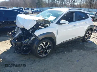 2023 Hyundai Kona Limited with VIN KM8K53A35PU044708, listed as a IAAI auction lot 41287608 with 17,074 mi miles. Bid and sale history available at carsss.com. Image 19.
