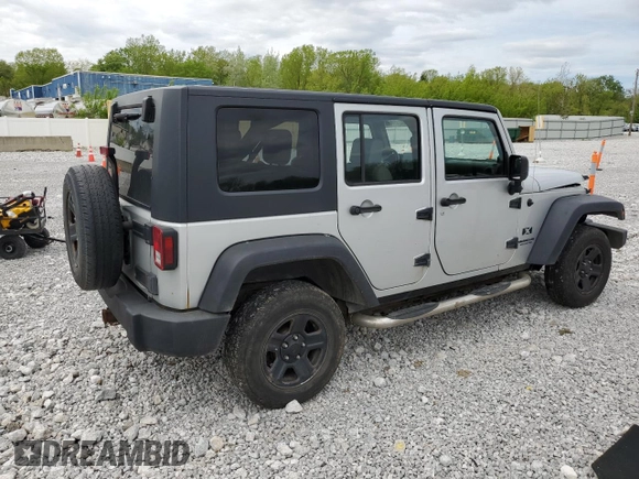 2007 Jeep Wrangler Unlimited X with VIN 1J4GA39117L169245, listed as a Copart auction lot 56731665 with 136,247 mi miles and Salvage title. Bid and sale history available at DreamBid. Image 3.