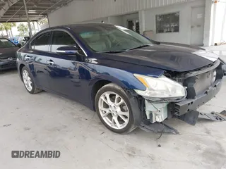 2012 Nissan Maxima SV with VIN 1N4AA5AP8CC818823, listed as a IAAI auction lot 42428594 with 107,054 mi miles and . Bid and sale history available at DreamBid. Image 1.