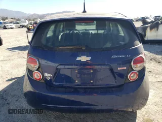 2012 Chevrolet Sonic LT with VIN 1G1JC6SBXC4216103, listed as a Copart auction lot 75721374 with 69,048 mi miles and Salvage Title. Bid and sale history available at carsss.com. Image 6.