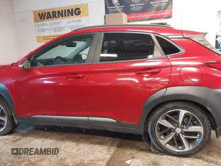 2021 Hyundai Kona Limited with VIN KM8K33A56MU601001, listed as a IAAI auction lot 41376076 with 33,169 mi miles. Bid and sale history available at carsss.com. Image 14.