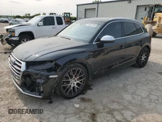 2018 Audi SQ5 Prestige with VIN WA1C4AFY5J2226121, listed as a Copart auction lot 59161205 with 63,973 mi miles and Salvage title. Bid and sale history available at DreamBid. Image 1.