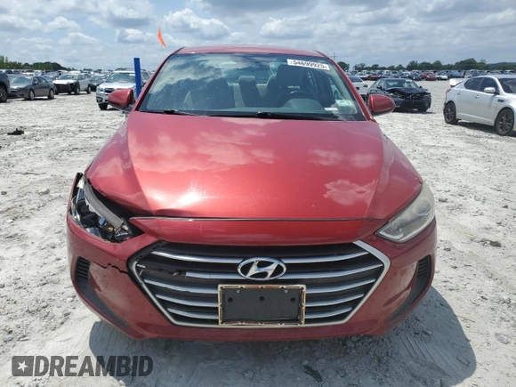 2017 Hyundai Elantra SE with VIN 5NPD84LF0HH173629, listed as a Copart auction lot 54699925 with 149,869 mi miles and Salvage Title. Bid and sale history available at DreamBid. Image 5.