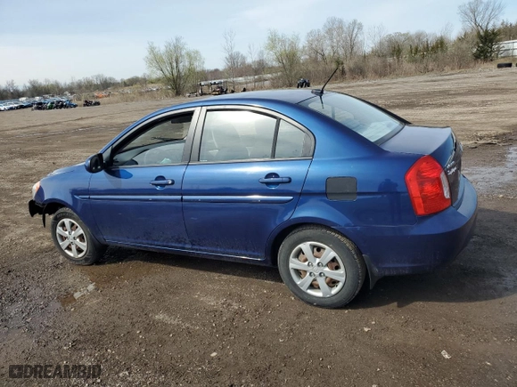 2011 Hyundai Accent GLS with VIN KMHCN4AC5BU620039, listed as a Copart auction lot 51967895 with 44,280 mi miles and Salvage Title. Bid and sale history available at carsss.com. Image 2.