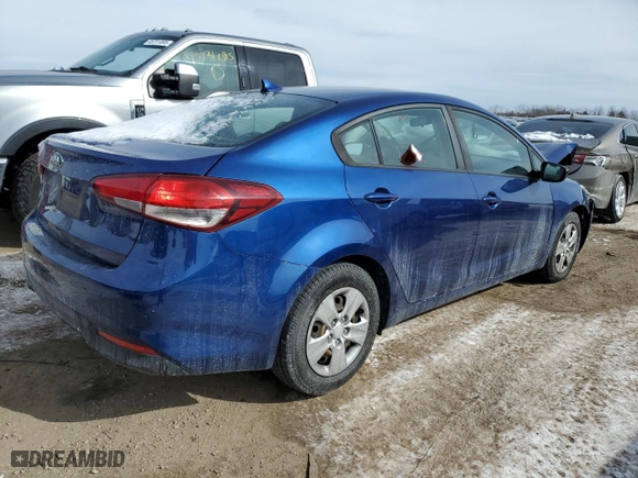 2018 Kia Forte LX with VIN 3KPFK4A76JE260970, listed as a Copart auction lot 45110985 with 0 mi miles and Salvage Title. Bid and sale history available at carsss.com. Image 3.