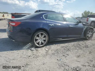 2015 Maserati Quattroporte S Q4 with VIN ZAM56RRA1F1135121, listed as a Copart auction lot 67470824 with 77,699 mi miles and Salvage Title. Bid and sale history available at carsss.com. Image 3.
