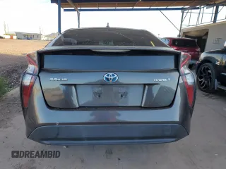 2016 Toyota Prius Four z VIN JTDKARFU0G3516517, wystawiony jako Copart lot #54998275 z przebiegiem Nie podano mil oraz Szkoda całkowita • Salvage title. Historia ofert i sprzedaży dostępna na DreamBid. Obrazek 6.