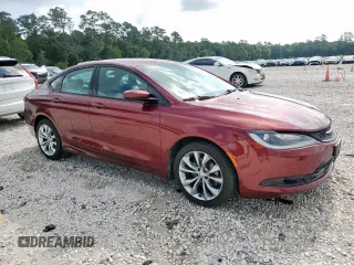 2015 Chrysler 200 S z VIN 1C3CCCBB7FN590895, wystawiony jako Copart lot #58063265 z przebiegiem 115 611 mil mil oraz Szkoda całkowita • Salvage title. Historia ofert i sprzedaży dostępna na DreamBid. Obrazek 4.