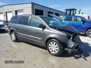 2015 Chrysler Town & Country Touring with VIN 2C4RC1BG7FR716665, listed as a Copart auction lot 46497865 with 0 mi miles and Salvage Title. Bid and sale history available at carsss.com. Image 4.