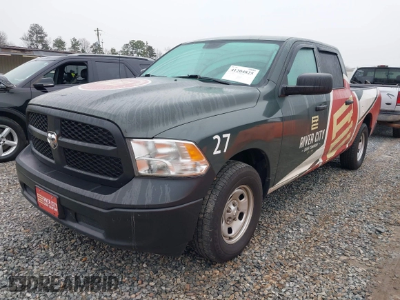 2022 Ram 1500 Classic Tradesman with VIN 1C6RR6ST9NS203852, listed as a IAAI auction lot 41204825 with 40,685 mi miles. Bid and sale history available at carsss.com. Image 17.