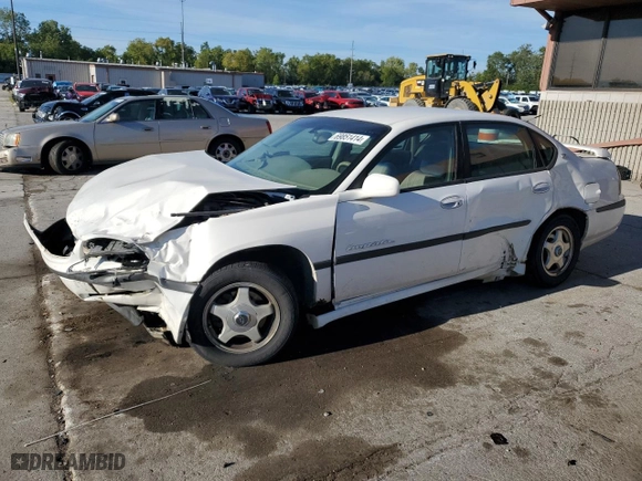 2001 Chevrolet Impala LS with VIN 2G1WH55K719218950, listed as a Copart auction lot 69851414 with 231,369 mi miles and Salvage Title. Bid and sale history available at carsss.com. Image 1.