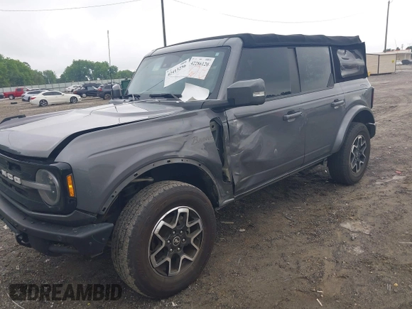 2021 Ford Bronco with VIN 1FMDE5DH9MLA62853, listed as a IAAI auction lot 42413256 with 65,000 mi miles and . Bid and sale history available at DreamBid. Image 17.