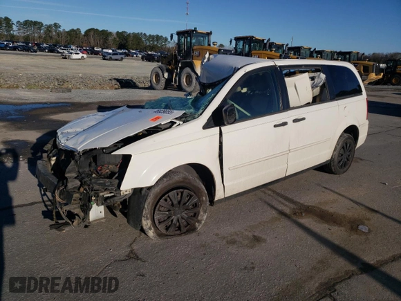 2008 Chrysler Town & Country LX with VIN 2A8HR44H58R725507, listed as a Copart auction lot 46929055 with 0 mi miles and Salvage Title. Bid and sale history available at carsss.com. Image 1.