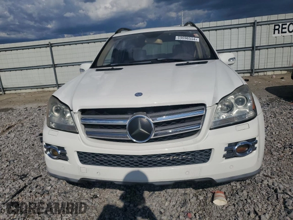 2007 Mercedes-Benz GL 450 with VIN 4JGBF71E17A212383, listed as a Copart auction lot 69696554 with 136,236 mi miles and Clean Title. Bid and sale history available at DreamBid. Image 5.