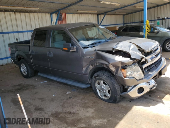 2013 Ford F-150 XL with VIN 1FTFW1EF9DKE84322, listed as a Copart auction lot 63344325 with 127,934 mi miles and Salvage title. Bid and sale history available at DreamBid. Image 4.