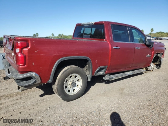 2022 Chevrolet Silverado 2500HD LTZ with VIN 1GC4YPEY2NF260079, listed as a Copart auction lot 49310065 with 31,949 mi miles and Salvage Title. Bid and sale history available at carsss.com. Image 3.
