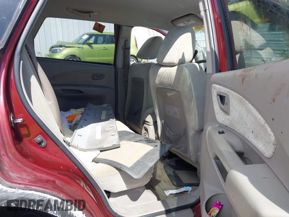 2005 Hyundai Tucson GLS with VIN KM8JN12D15U060361, listed as a IAAI auction lot 41915093 with Not Provided miles. Bid and sale history available at carsss.com. Image 8.
