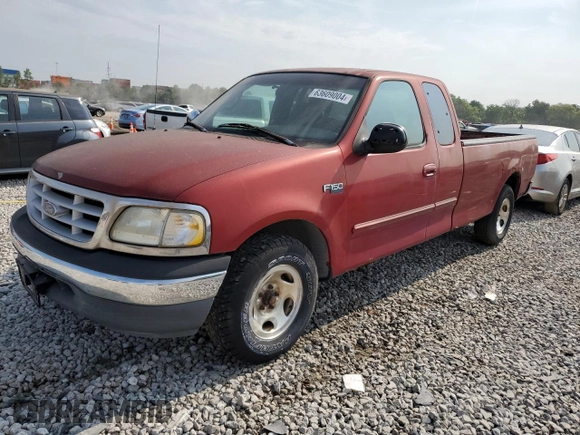 1999 Ford F-150 with VIN 1FTZX1729XNB50069, listed as a Copart auction lot 45382495 with Not provided miles and Salvage title. Bid and sale history available at DreamBid. Image 1.